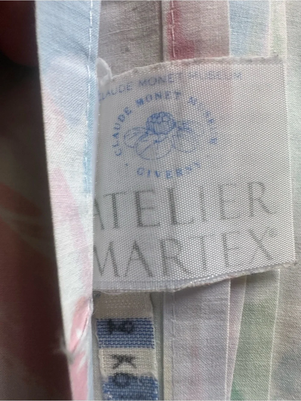 Vintage Martex Monet Gardens 6 piece King Sheet Set